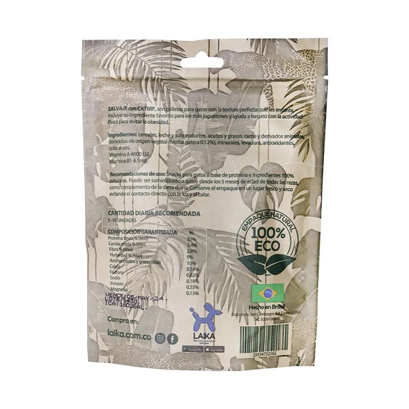 Salvaje - Galletas para Gato con Catnip y Vitaminas