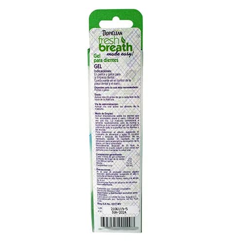 Fresh Breath - Gel Para Dientes De Gato