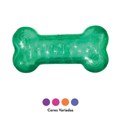 Kong - Squeezz Crackle Hueso.