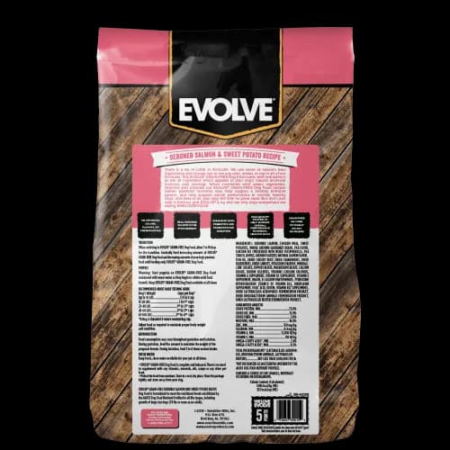 Evolve - Salmon & Sweet Potato Recipe Dog