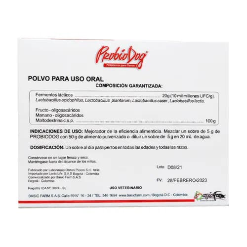 Probiodog - Caja