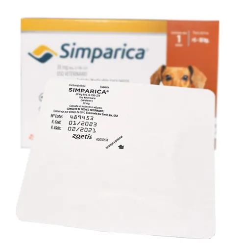 Simparica - Perros De 5,1 Hasta 10 Kg