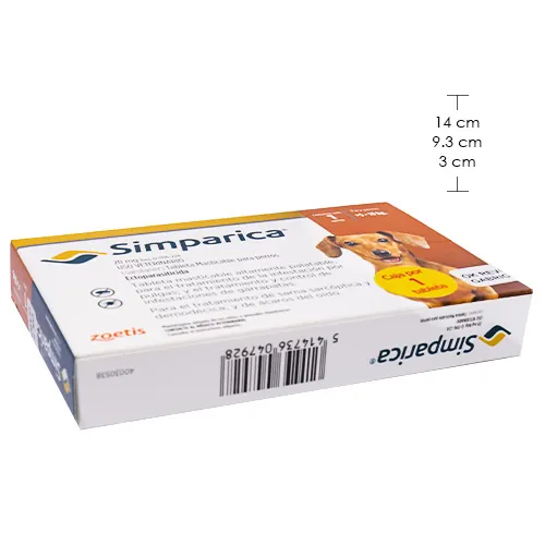 Simparica - Perros De 5,1 Hasta 10 Kg
