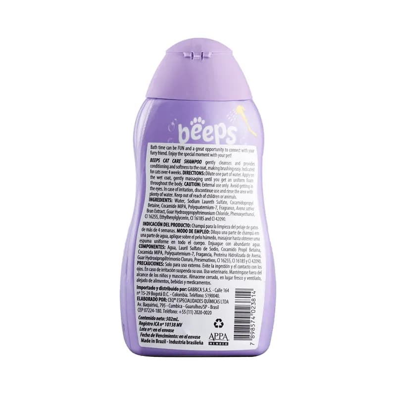 Beeps - Cat Care Shampoo
