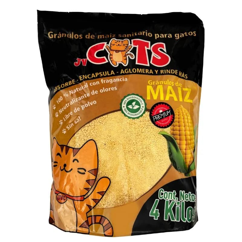 Jv Cats - Arena Granulos De Maiz