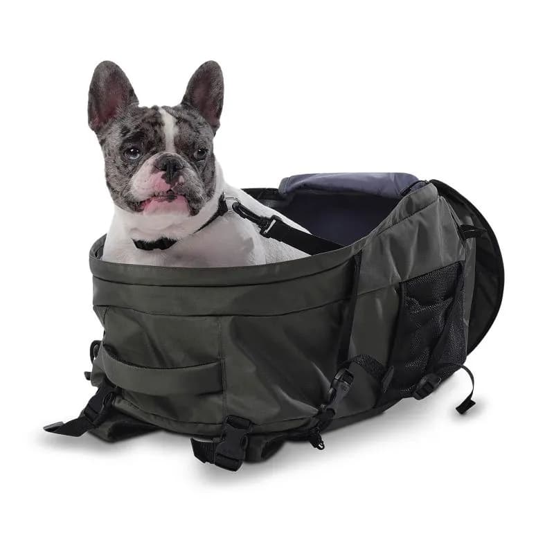 Totto Pets - Morral Cargador Meraki Mascotas Verde