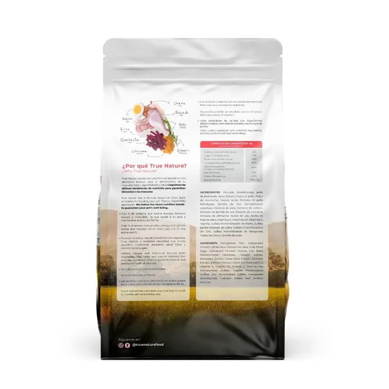 True Nature - Alimento Kitten Pollo, Pescado y Vegetales