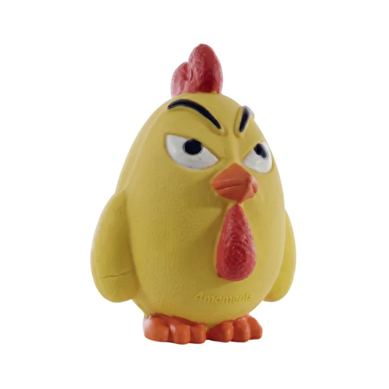 Ziggy - Juguete Pollo Enojado 7.9x7.1x10.5cm Multicolor