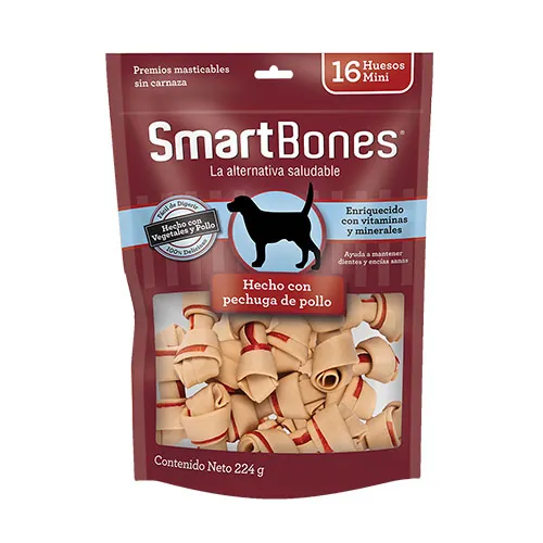 Smartbones Pollo Mini X 16 Unidades