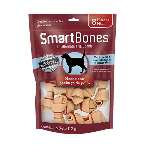 Smartbones Pollo Mini X 8 Unidades
