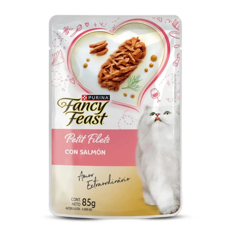 Fancy Feast - Petit Filets Salmón Pouch