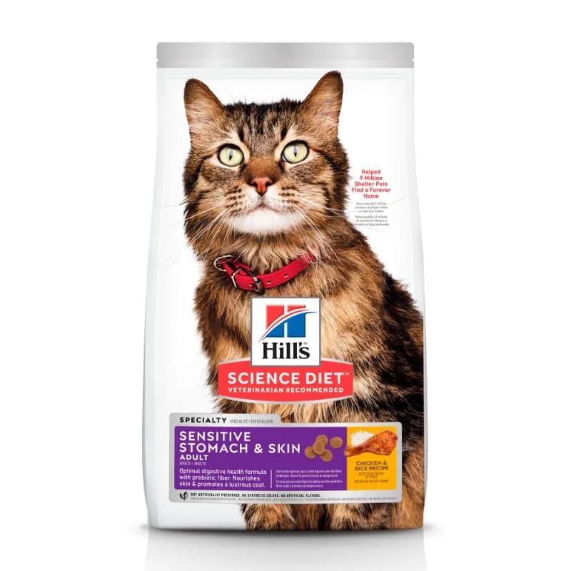 Hills Sd - Alimento Gato Adulto Piel Y Estómago Sensible Sabor Pollo