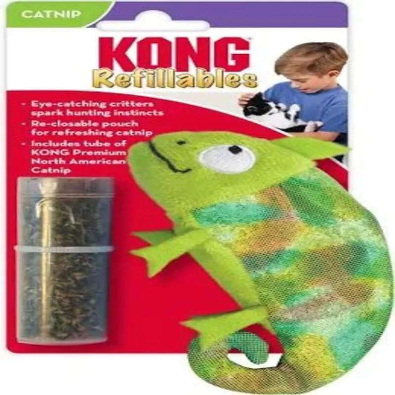 Kong - Gato Peluche Rellenable Camaleon