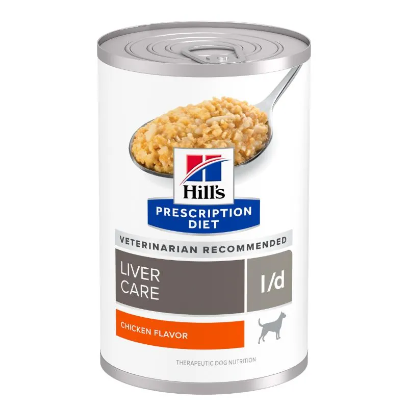 Hills Pd-I/D Alimento Húmedo Perro Cuidado Hepático Sabor Pollo