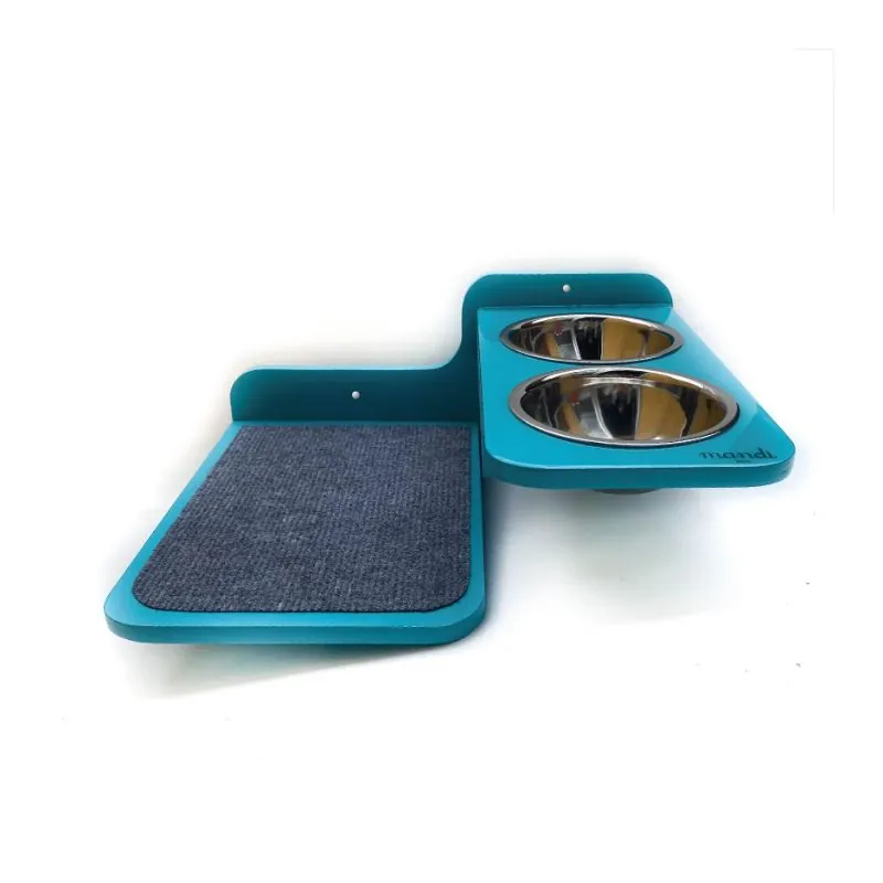 Mandi - Comedero Doble Azul