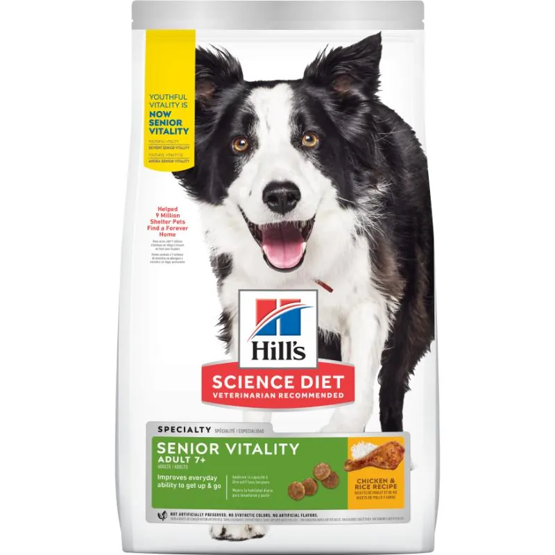 Hills Sd - Senior Vitality Alimento Saludable Perro Senior Sabor Pollo