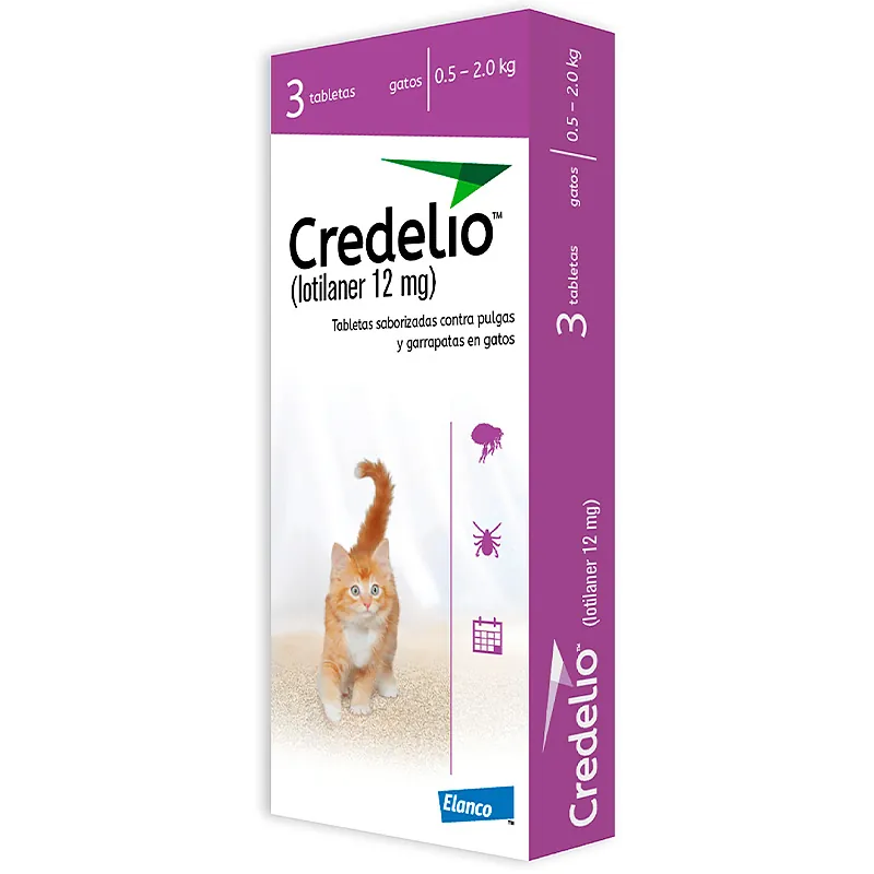 Credelio - Tableta Saborizadas Contra Pulgas Y Garrapatas