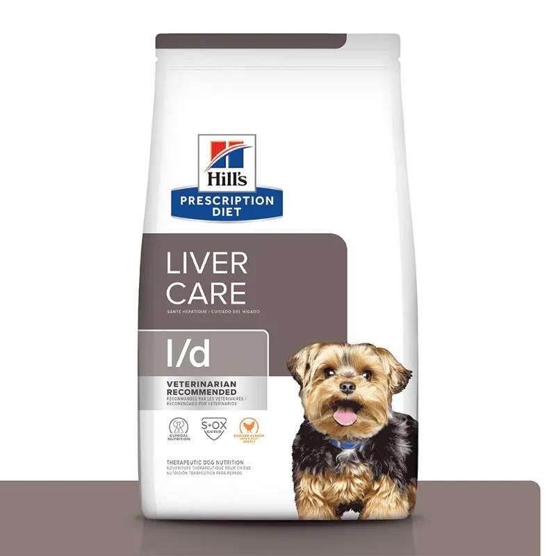 Hills Pd- L/D Cuidado Hepático Alimento Saludable Perro Sabor Pollo