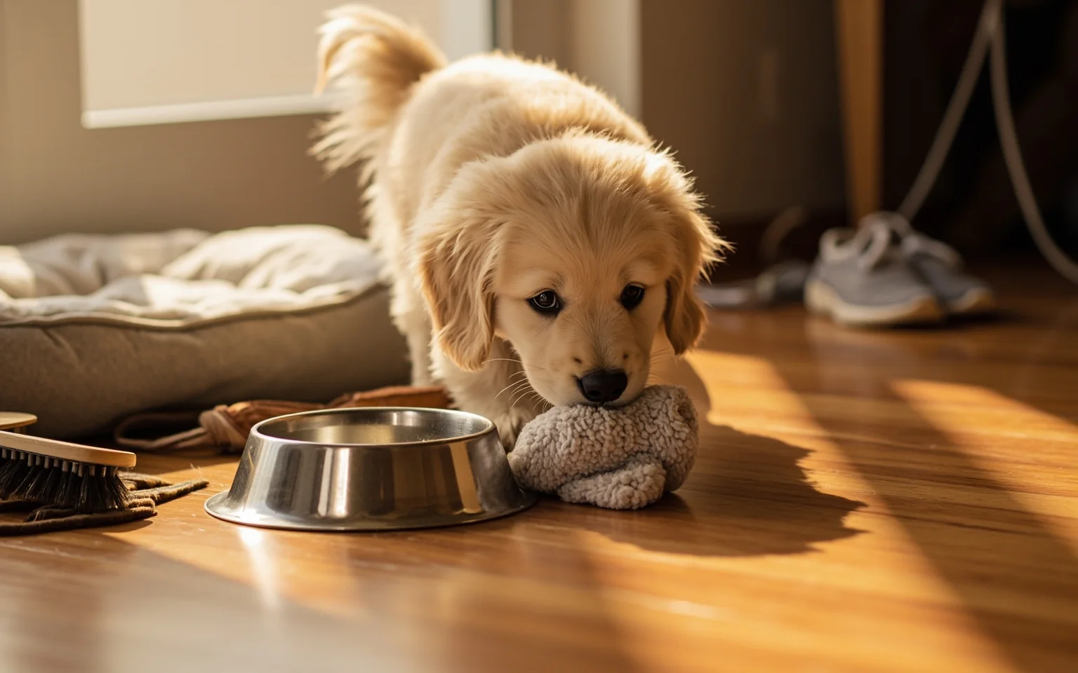 Primeros cuidados y lista de básicos para un cachorro recién llegado