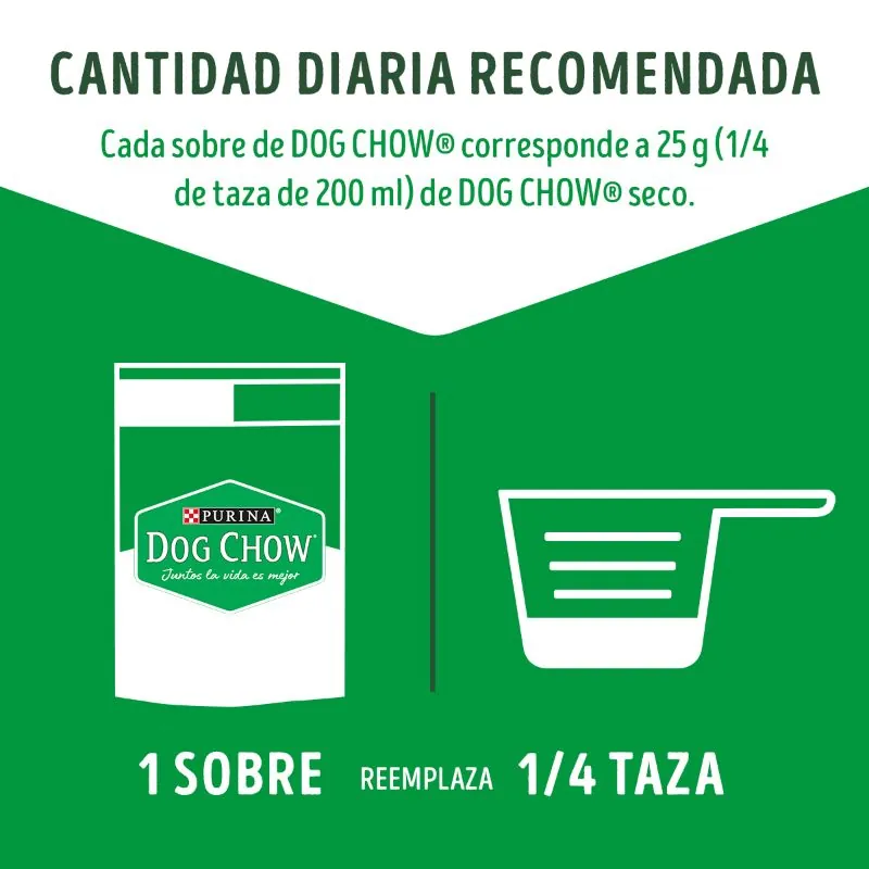 Dog Chow - Todos Los Tamaños Con Carne