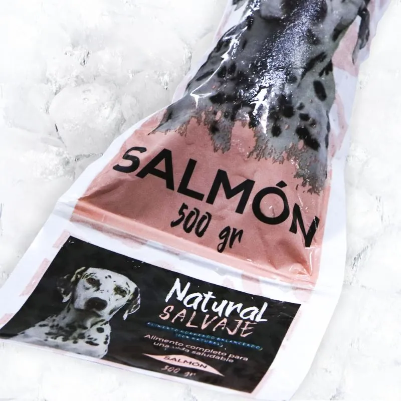 Salvaje - Dieta Horneada Natural Congelada de Salmon