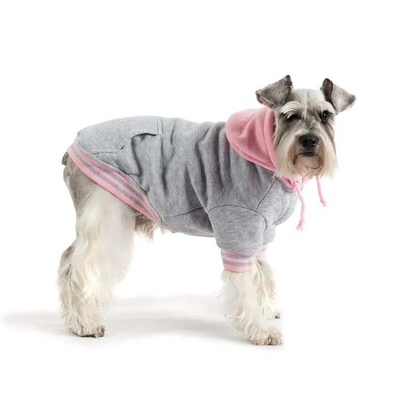 Valentín For Pets - Beisbolera Rosa -Gris