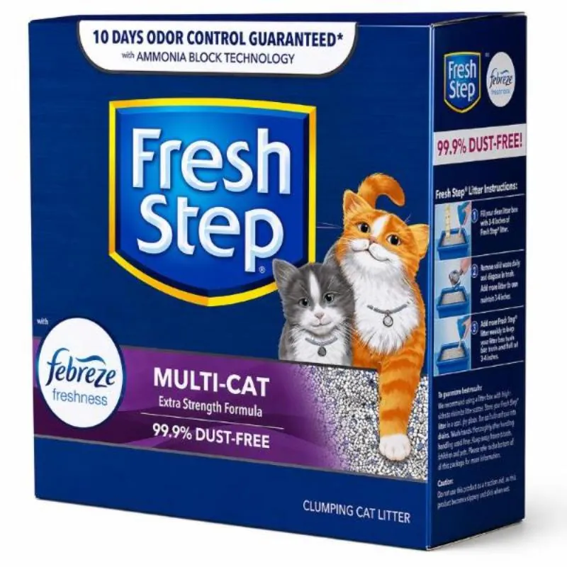 Fresh Step - Arena Multi Cat con Frebreze