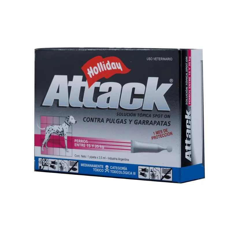Attack - Para Perros De 15 Hasta 35 Kg.