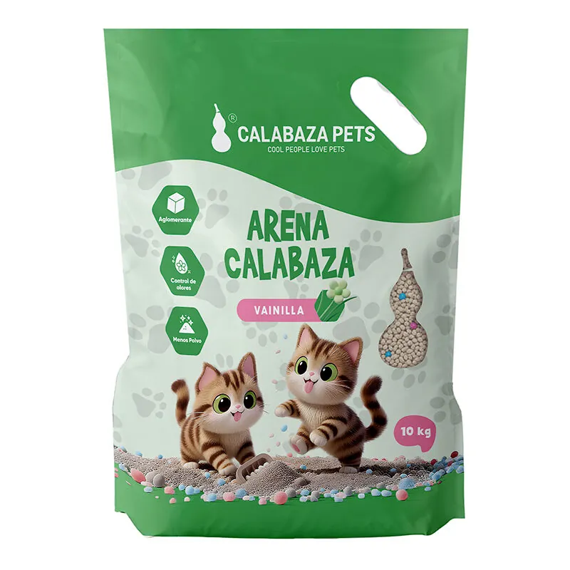 Calabaza Pets - Arena para Gatos Aroma Vainilla