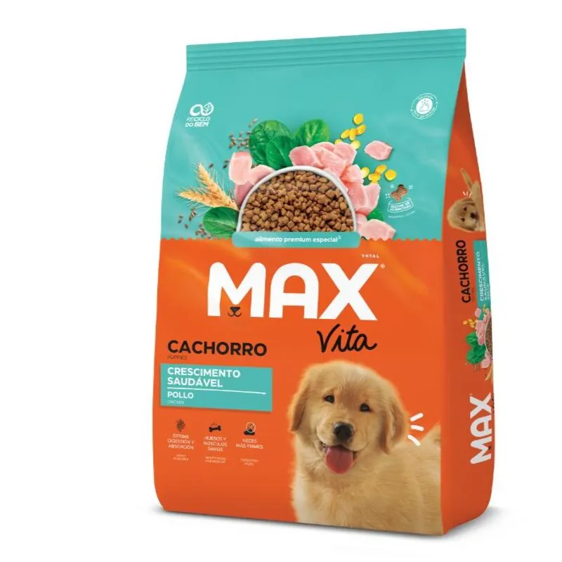 Max Vita - Alimento Perro Cachorro Crecimiento Saludable Pollo
