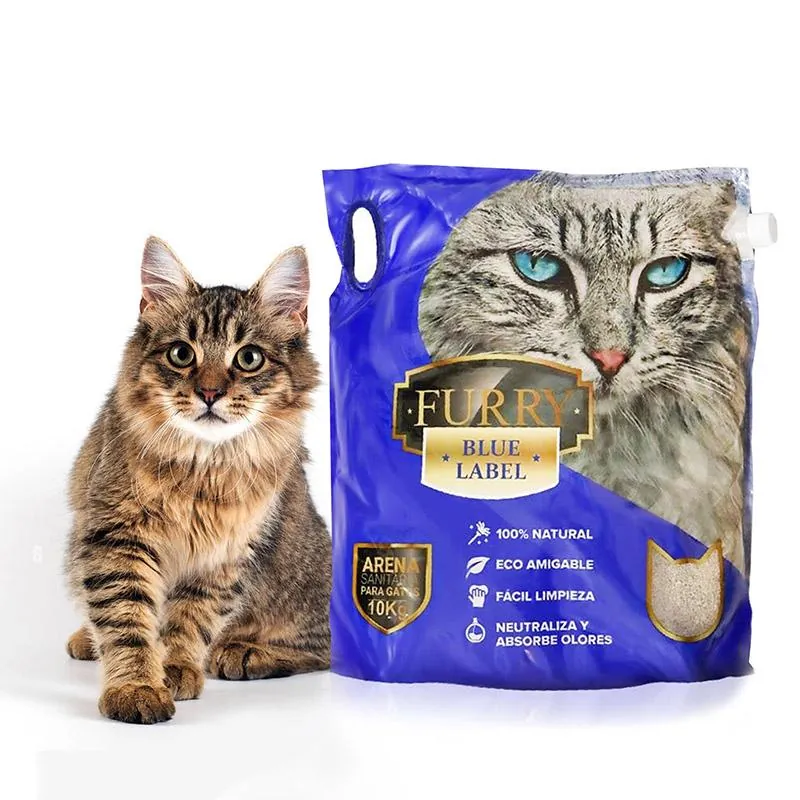 Furry Blue - Arena Aglomerante Super Premium