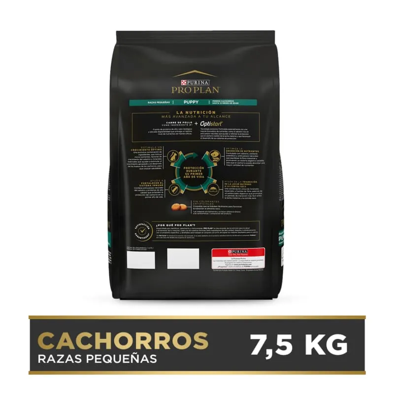 Comida para Perros cachorros razas pequeñas Purina® Pro Plan® x 1 kg