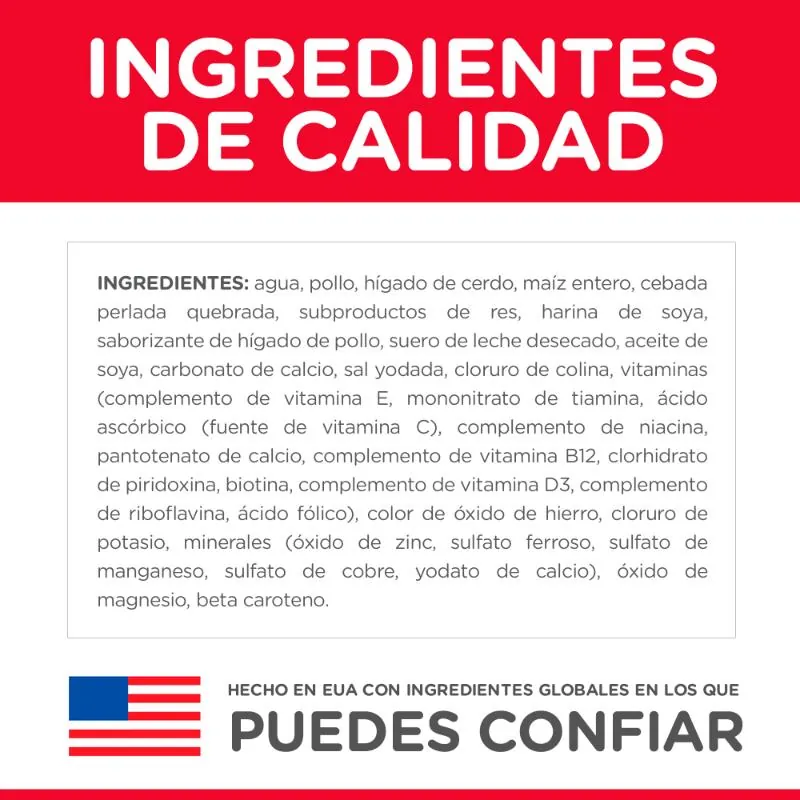 Hills Sd- Alimento Húmedo Perro Adulto Sabor Pollo