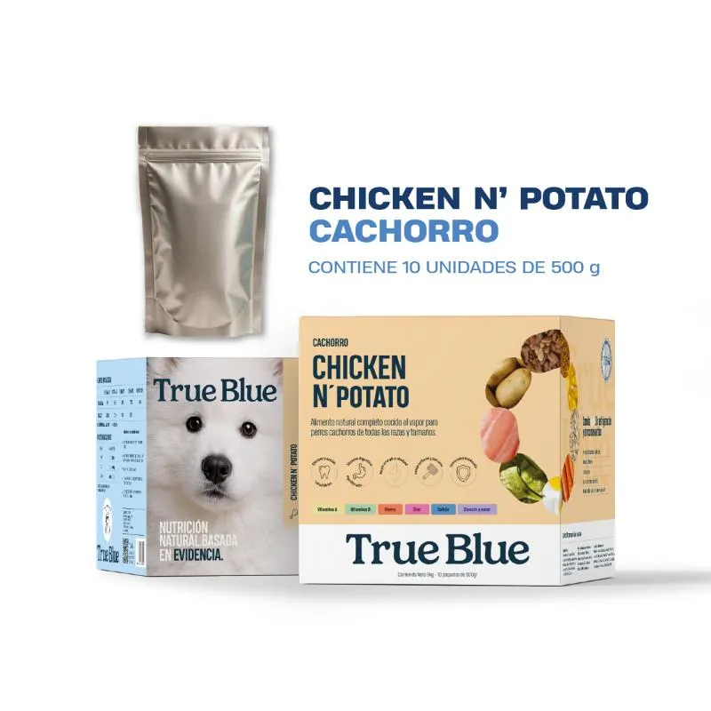 True Blue - Caja Chicken N Potato Cachorro