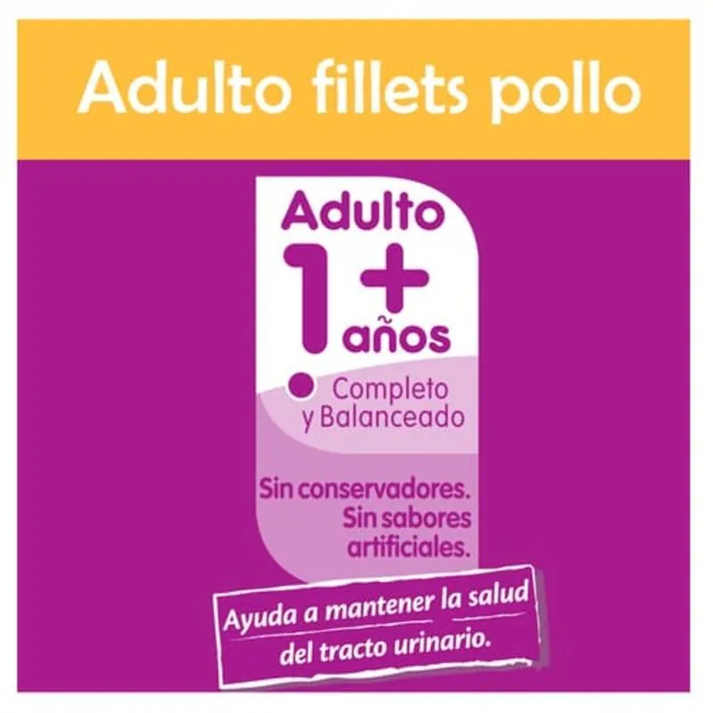 Whiskas - Alimento Húmedo Gatos Pollo