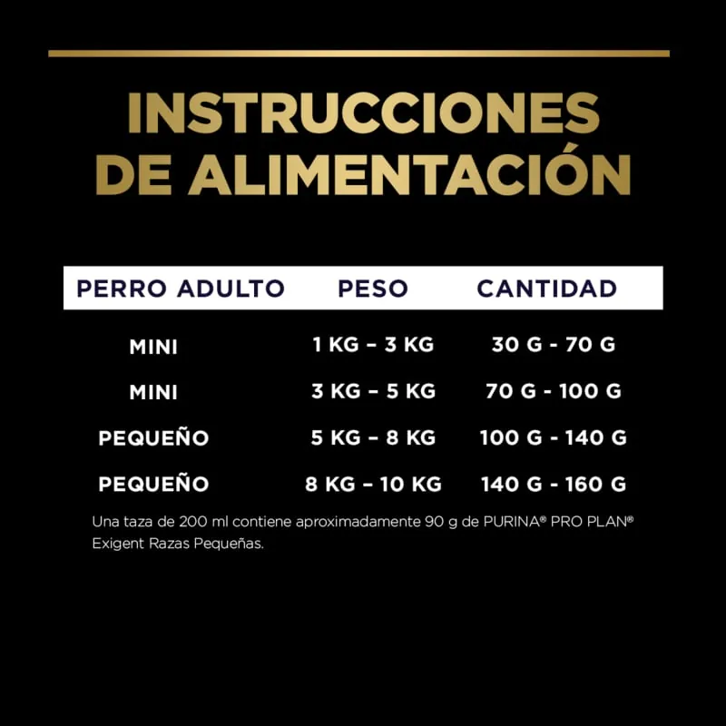 Pro Plan - Adultos razas pequeñas con paladares exigentes