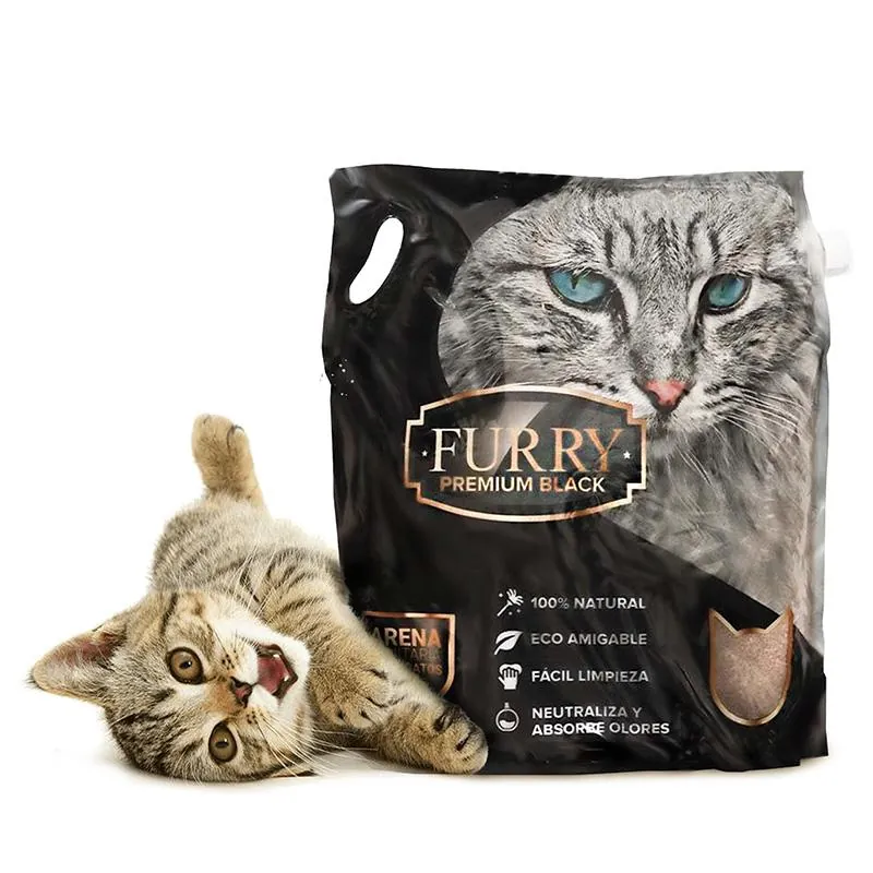 Furry Black - Arena Aglomerante Premium