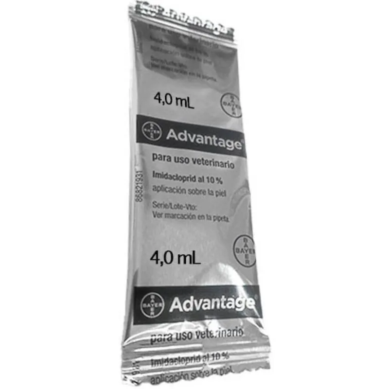 Advantage - Antipulgas Perros Hasta De 4 Kg