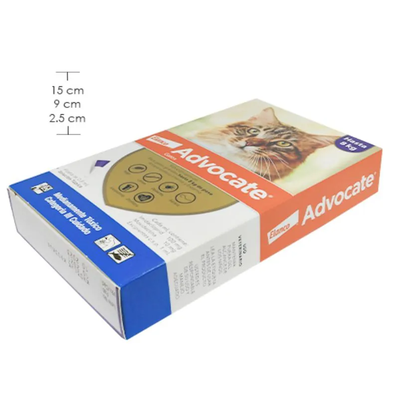 Advocate - Pipeta Solución Tópica Gatos Hasta 8 Kg