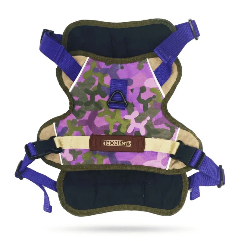 4 Moments - Arnés Lona Camuflado Rosa