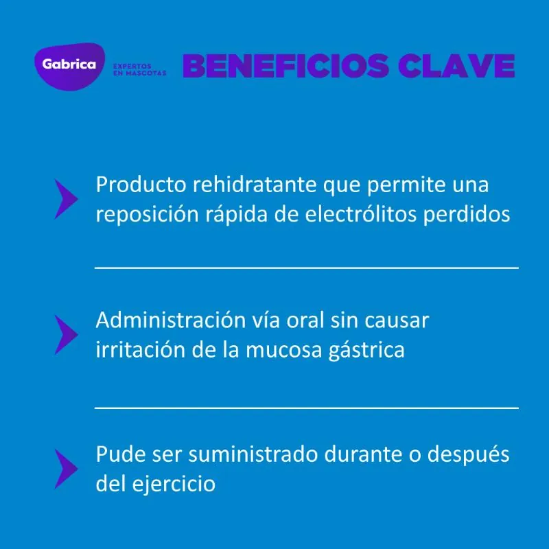 Electrolitico Pet 10 g - Hidratante.