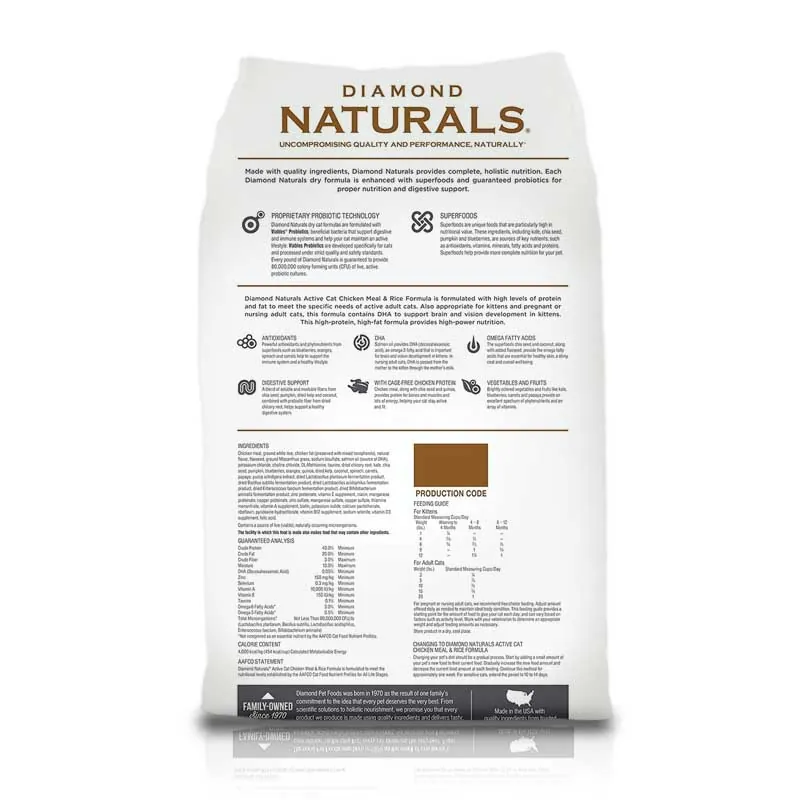 Diamond Naturals - Active Cat
