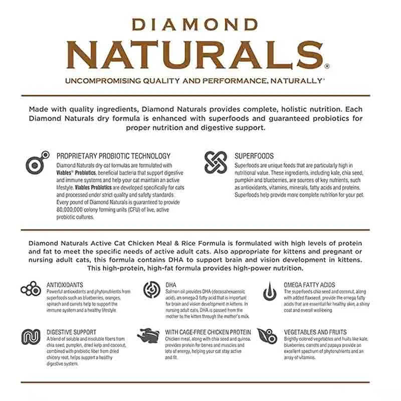 Diamond Naturals - Active Cat