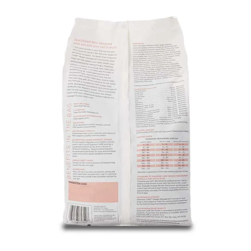 Diamond Care - Weight Management Formula