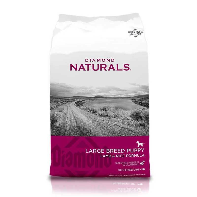 Diamond - Naturals Puppy Lamb Rice Large Breed
