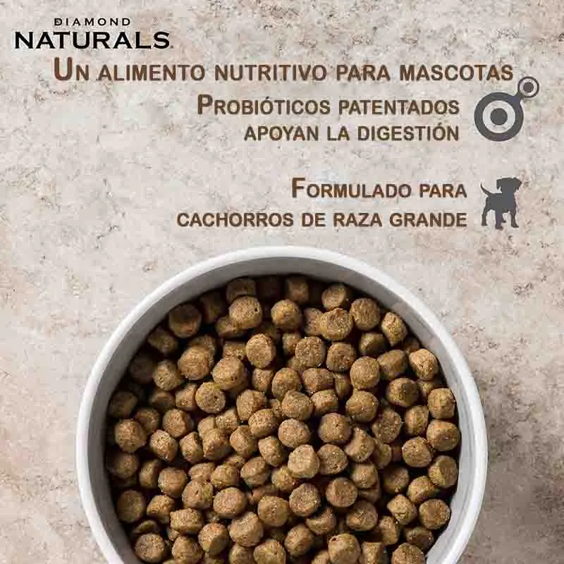 Diamond - Naturals Puppy Lamb Rice Large Breed