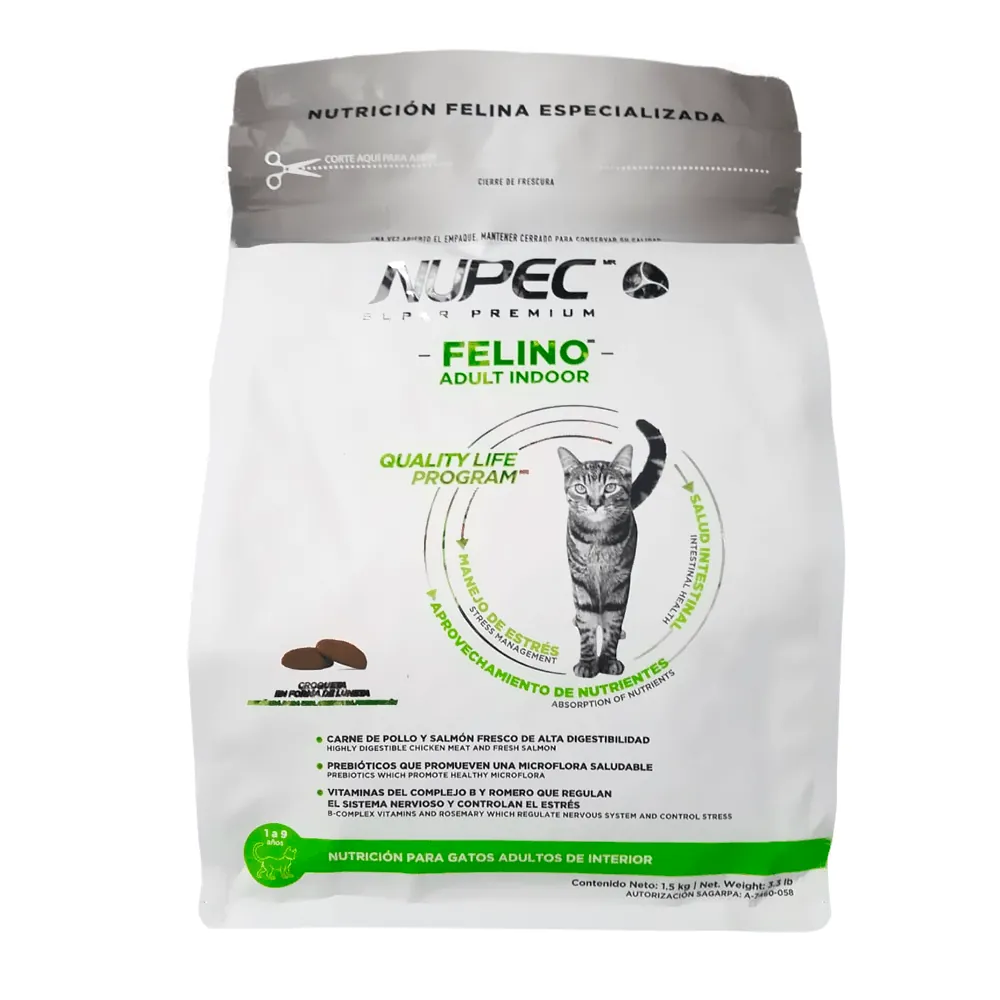 Nupec - Felino Indoor Adulto