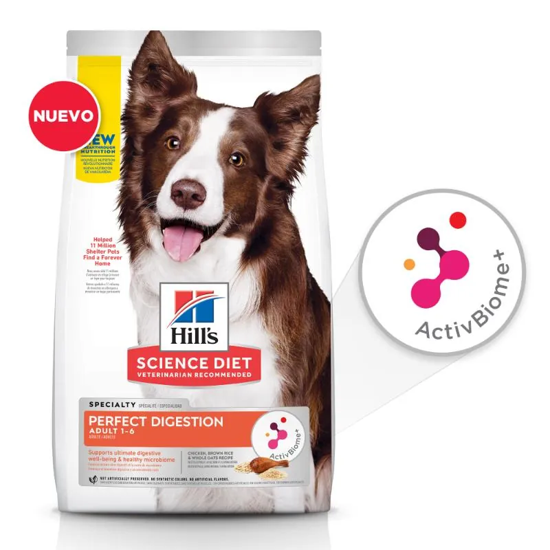 Hills Sd -Perfect Digestion Alimento Perro Adulto Digestivo Sabor Pollo