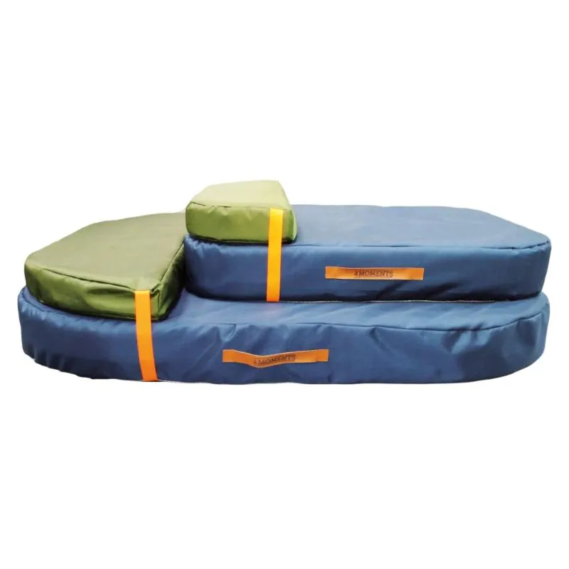 4 Moments - Cama Almohada Ortopédica Azul / Verde