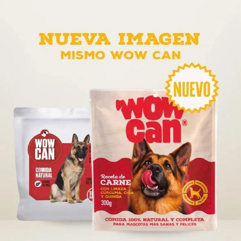 Wow Can - Alimento Congelado Carne de Res